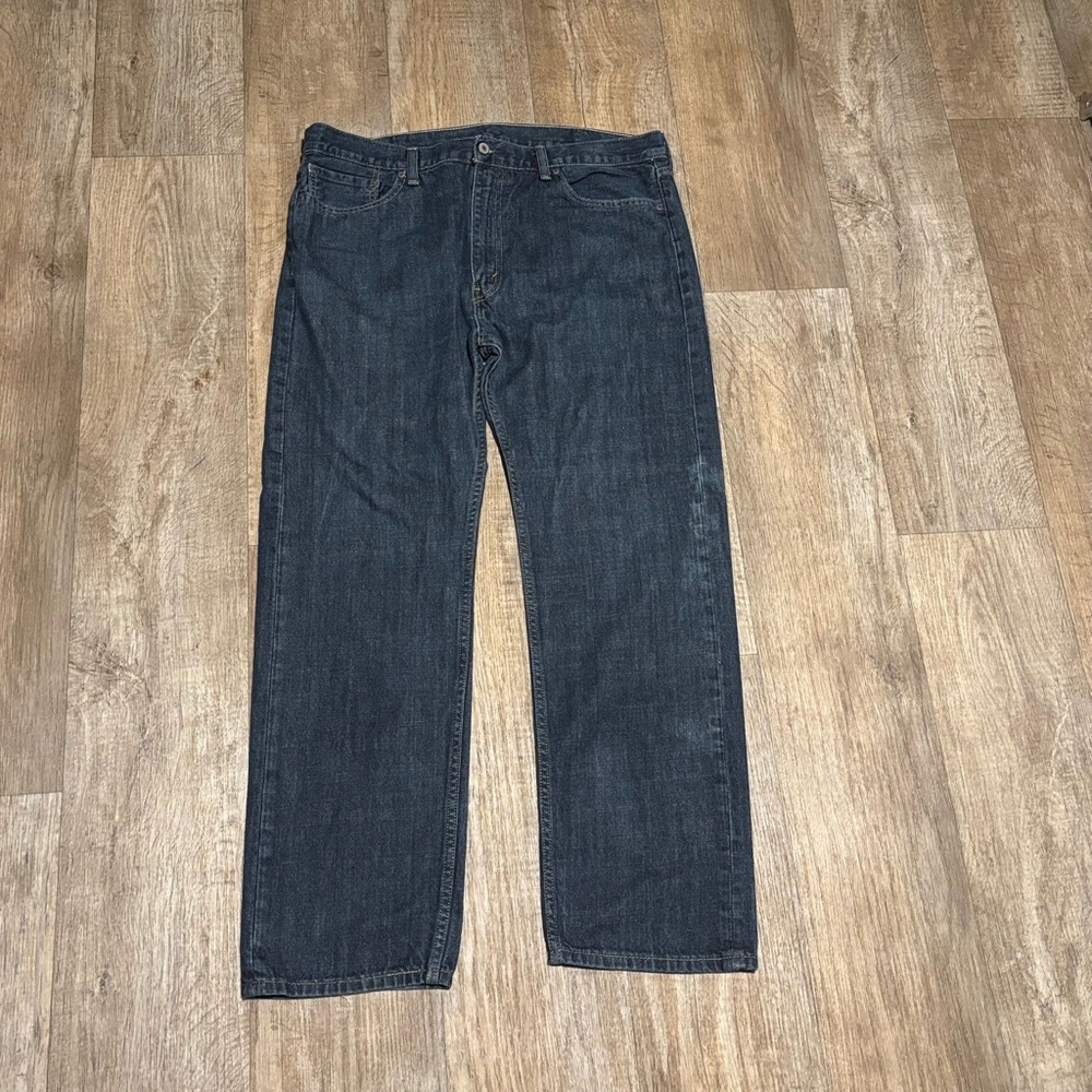 Levi's Blue Straight-Leg Jeans Classic Fit